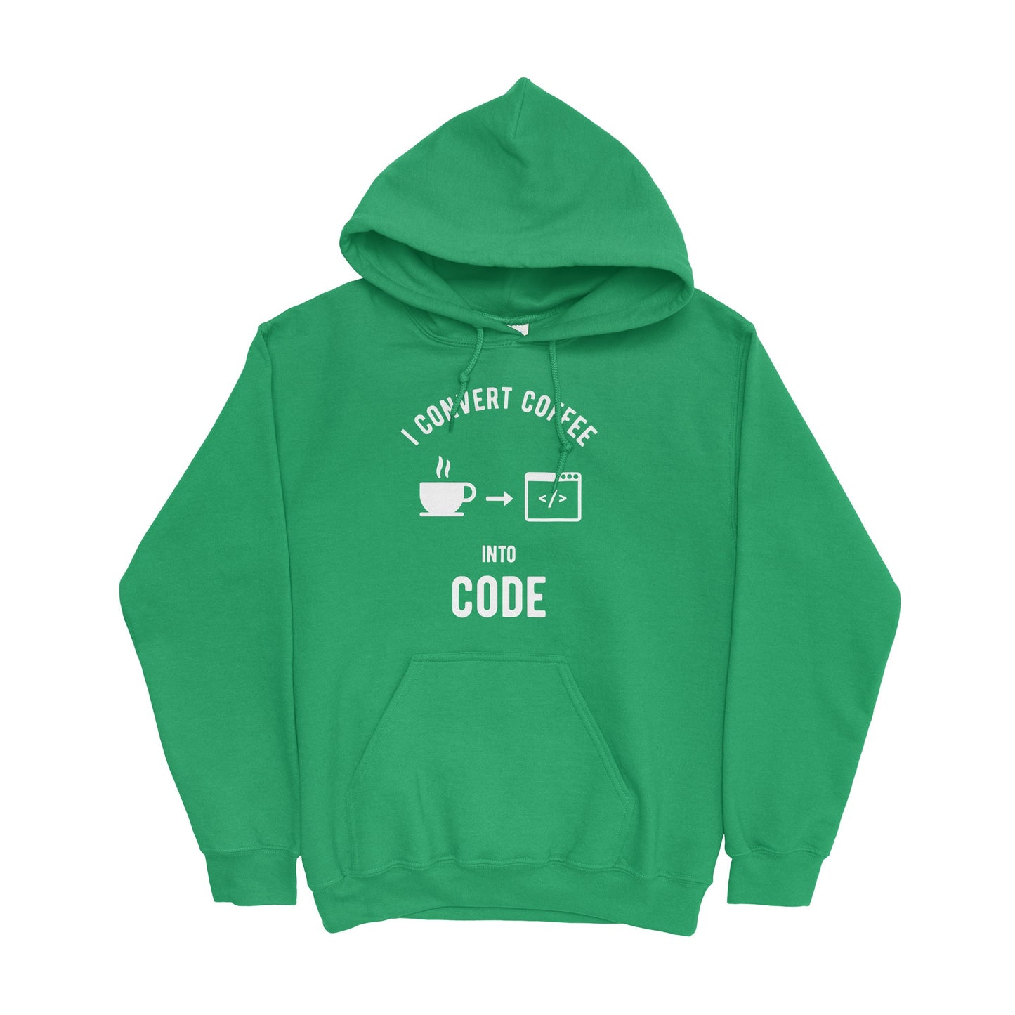 I Convert Coffee Into Code Hoodie For Developers