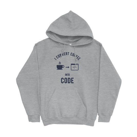 I Convert Coffee Into Code Hoodie For Developers